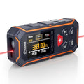 CIGMAN Dual Laser Measuring Tool, 393Ft Laser Measure for Home Improvement - color: Orange and Dark Blue