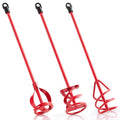 MorningRo 3 Pack Paint Mixer for Drill, Concrete Cement Mixer, Red - color: Red