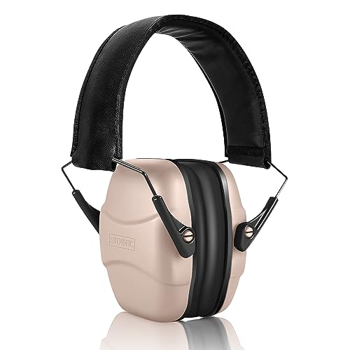 ucho 34dB Slim Noise Shooting Ear Protection - Special Designed Ear Muffs Lighter Weight & Maximum Hearing Protection
