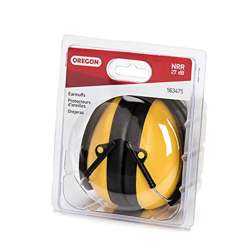 Oregon Chainsaw Earmuffs for Hearing Protection, Yellow