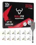Bullfix Universal Plasterboard Fixings Heavy Duty - 12 Pack - size: 12 Pack