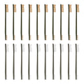 Otis Technology Bronze All Purpose Brushes (Select Your Style) - style: Bronze & White Nylon (10 Each)