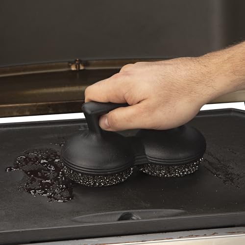 Cuisinart Power Scour Bristle‑Free Grill Brush – Heavy‑Duty Cleaning Tool for Grills and Griddle, Worry‑Free BBQ Scrubber, Great Gift for Men & Dad - color: Power Scour Grill Brush