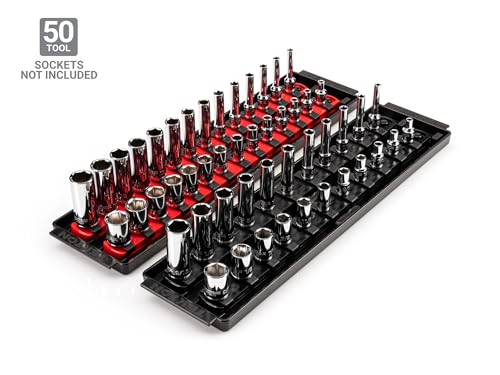 TEKTON 1/4 Inch Drive Socket Rail and Tray Set | OST90902