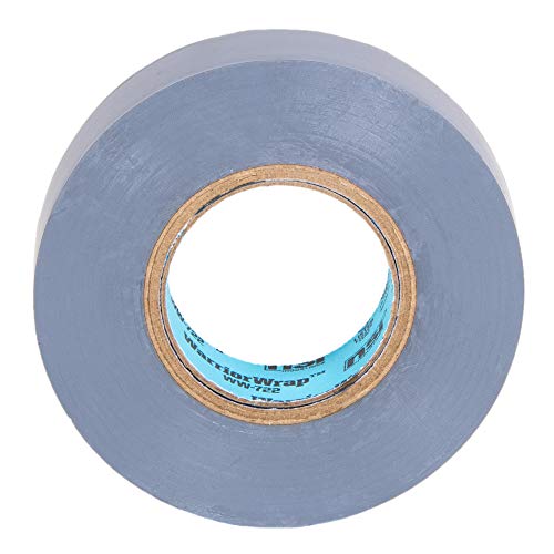 NSi Industries WarriorWrap Select 3/4 in. x 60 ft. 7 mil Vinyl Electrical Tape, Gray (WW-722-GY) - size: 3/4 in. x 60 ft. x 7 mil