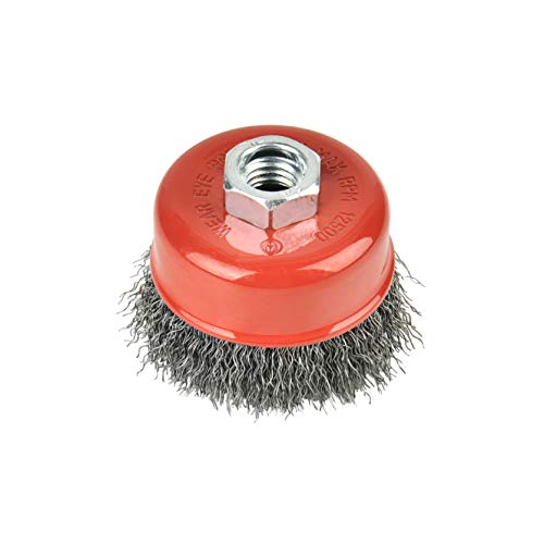 A A IN 20 Pack 3 Inch Crimped Wire Cup Brush for Angle Grinder - size: 20 pack, style: 3 Inch Crimped Wire Brush