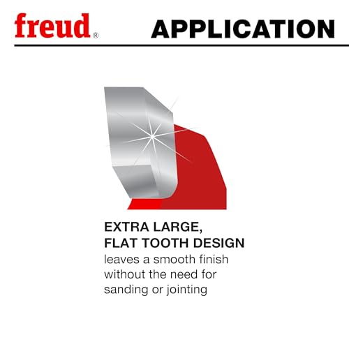 Freud America LU87R010: 10" Heavy-Duty Rip Blade - style: 10-Inch 24 Tooth FTG Ripping Saw Blade with 5/8-Inch Arbor and PermaShield Coating