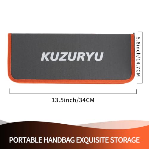 KUZURYU 31PCS Metal File Set - 4 Metal Files for Steel and 12 Needle Files with Steel Brush, Tool Bag, Riffler File, 12 Sandpaper and Gloves, Suitable for Metal and Wood Processing - size: File Set-31pcs