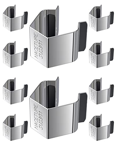 NACETURE Screen Retainer Clips for Window & Door Screens, 10 Pack - color: 10 Pack
