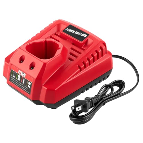12V Rapid Charger Replacement for Mil-Waukee 12V Battery Charger 48-59-2401