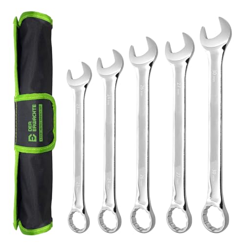 Der Erwachte 5Pc Metric Wrench Set, Large wrench set - size: 5 Piece Metric 23-30mm
