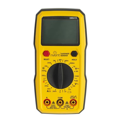 Sperry Instruments DM6410 8 Function Digital Multimeter, Yellow