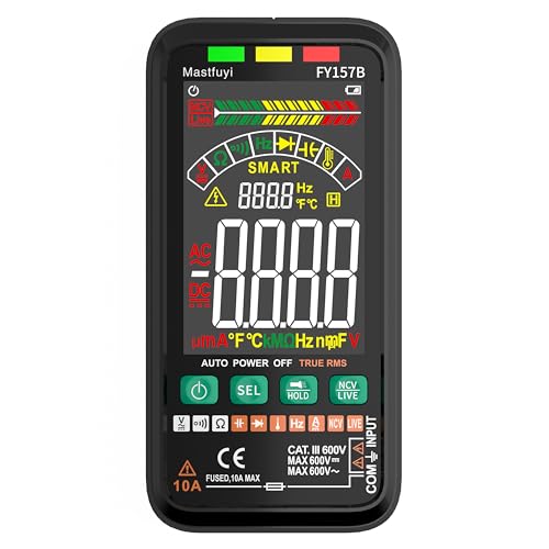 6000 Counts TRMS Digital Multimeter,Rechargeable Electrical Tester