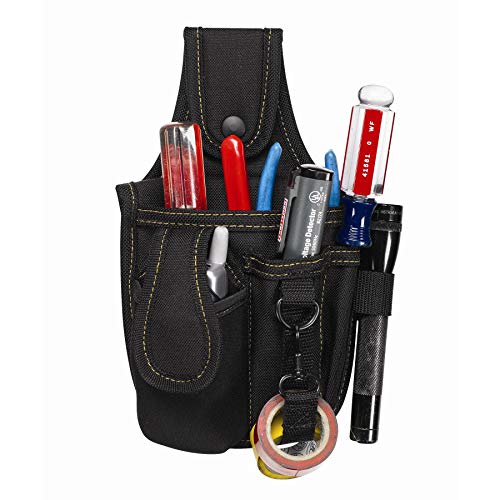 CLC Custom Leathercraft 1501 Poly Tool and Cell Phone Holder, 4-Pocket, Multi, Medium - size: Medium