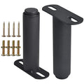Metal Furniture Legs, Adjustable Round Bed Sofa Desk Cabinet Foot Legs, Heavy Duty Thickened Replacement Table Chair Bed Center Frame Slat Support Legs (10.75in)