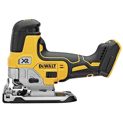 DEWALT 20V MAX Jig Saw, Cordless, Barrel Grip, 3,200 Blade Speed, Bare Tool Only (DCS335B)