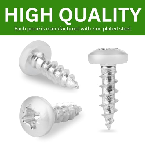 Spare Hardware Parts Replacement for IKEA Furniture Screw Chipboard Flat TRX Screw - Part #109041 | Chipboard Screw M4.0-1.8×13 Full Thread with PZD2 Recess | Pack of 24 - size: 109041