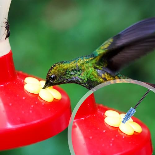 Hummingbird Feeder Cleaning Brush, 19 Pieces 3 Size, Yellow - color: Yellow