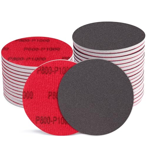 Shinboc 18 PCS 5 Inch Sanding Sponge 800 Grit, Bowling Ball Sanding Pads - color: 800grit, size: 5 Inch 18Pcs