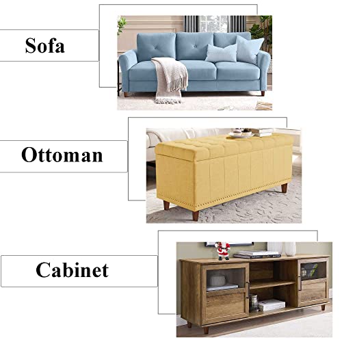 Furniture Legs 4 inch Wood Sofa Legs Brown Replacement Legs for Couch Cabinet Futon Dresser Pack of 4 - size: 4 inch Brown