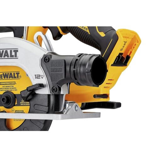 DEWALT XTREME™ 12V MAX BRUSHLESS 5-3/8" CIRCULAR SAW (Tool Only) (DCS512B) - color: Yellow