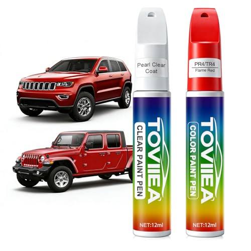 Flame Red(PR4/TR4) Touch Up Paint for JEEP - color: (PR4/TR4)Flame Red for Cherokee/Liberty