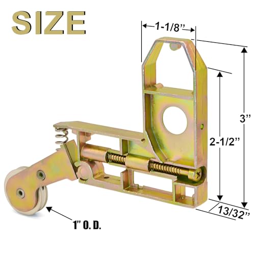 2 Pack Sliding Screen Door Corner and Roller Assembly