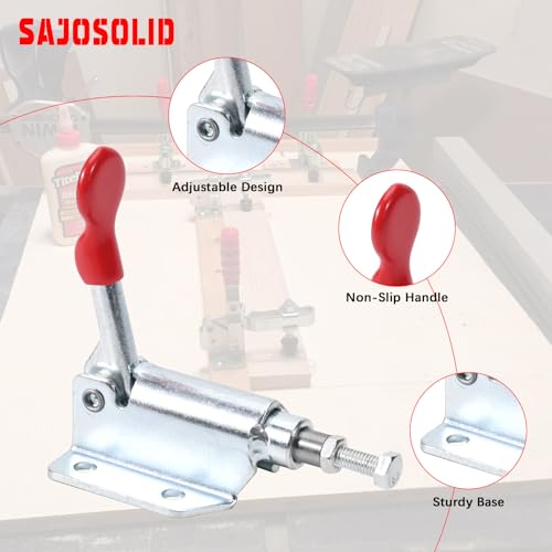 6-Pack, 36070 Push Pull Toggle Clamp, 110 lb Holding Capacity - style: 36070,6PK