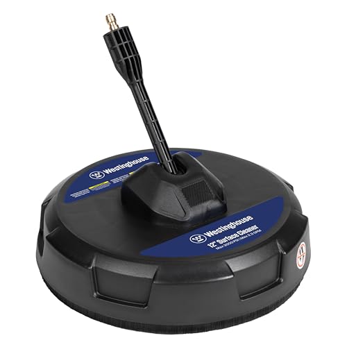 Westinghouse PWSC12 12" Pressure Washer Surface Cleaner Attachment - 3000 Max PSI, 1/4” Connector