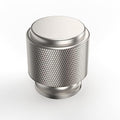 Asidrama 20 Pack Brushed Satin Nickel Kitchen Cabinet Knobs - Knurled Dresser Drawer Cabinet Hardware Zinc Knobs for Dresser Drawers - color: Brushed Satin Nickel, style: 20 Pack