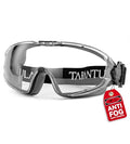 ANSI Z87.1+ Safety Goggles Over Glasses, Anti-Fog&Anti-Scratch UV380 Lenses - color: Grey