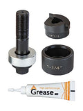 1-1/4" Conduit Knockout Punch with Manual Draw Stud 1.70" Hole - style: 1-1/4" knockout punch