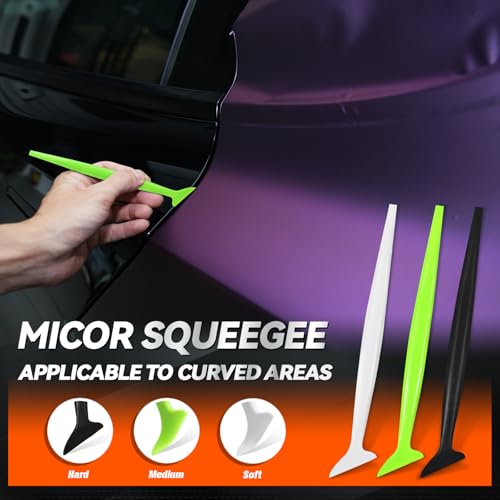 WRAPXPERT Car Wrap Tools Vinyl Wrap Tools Kit with Heat Gun, Vinyl Wrap Squeegees, Felt Buffers, Tucking Squeegees, Wrap Knife and Blades, Magnet Holders, Film Cutter, Masking Tape - color: Heat Gun Set