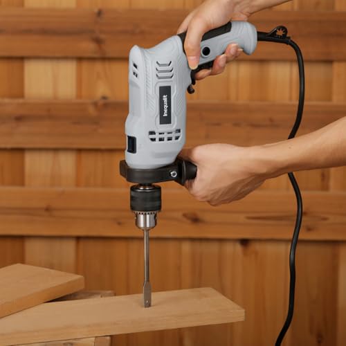 4.5A Hammer Drill Corded Impact Drill with 105Pcs Kit - style: Hammerdrill with 105pcs Accessories