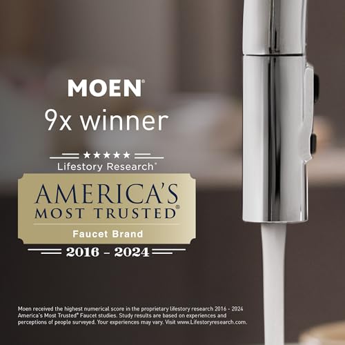 Moen T4692BN Voss Volume Control Valve Trim Kit, Valve Required, Brushed Nickel - color: Brushed Nickel