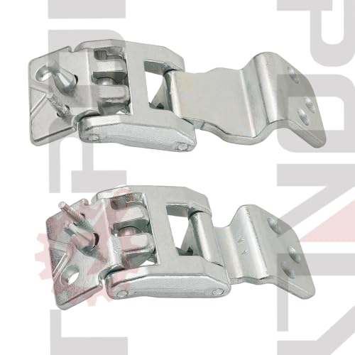 Rear Door Hinge Set 180 Degree Upper&Lower for Ford Transit 2015-2026 - size: 180°-Left Side