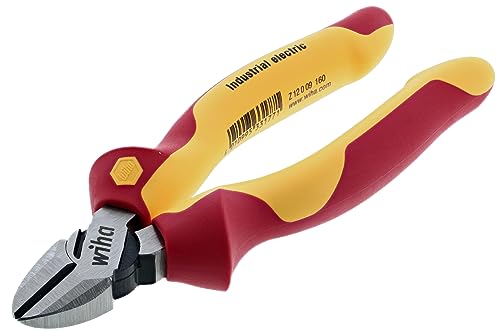 Wiha Tools 32933 6.3-Inch Insulated Industrial Diagonal Cutter, Multicolor, One Size