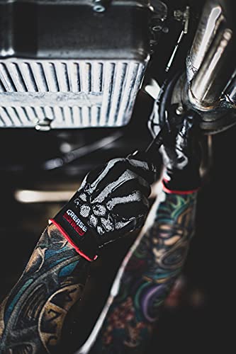 Grease Monkey Bone Series Foam Nitrile Mechanic Gloves with Grip