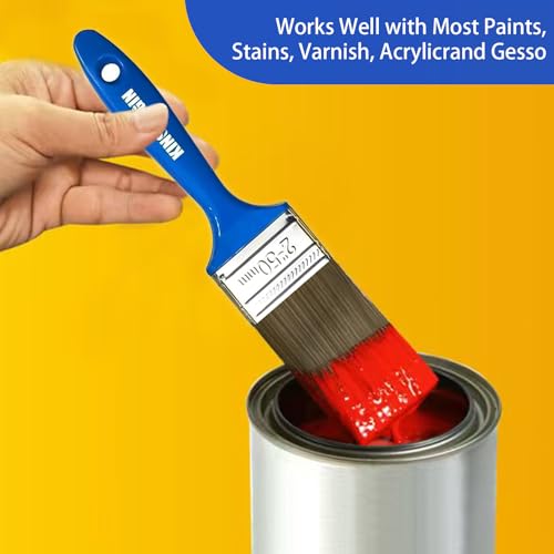 King Origin 10 PCS 2 Inch Paint Brushes, Versatile Paint Brush Set - color: 10 Pack, 2 Inch