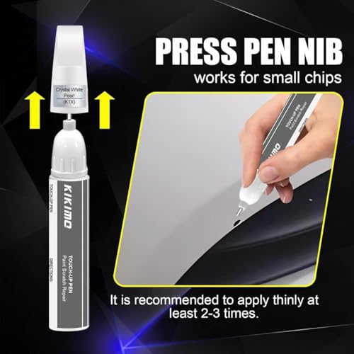 KIKIMO for Subaru Touch Up Paint(Geyser Blue(UAT)) - color: Geyser Blue(UAT) for 2025 Outback/2024 Crosstek