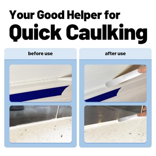 7-Piece Caulking Spatula Set - Professional Stainless Steel Caulk Finishing Tools, Streamline Spatulas for Bathroom Sink, Bathtub, Tile Sealant Application - size: 7PCS