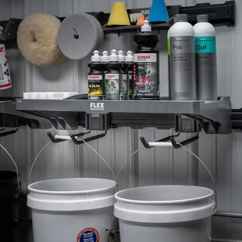 FLEX TRACK-LOCK Wall Mount Storage System Long Shelf - FS1523 - style: Long Shelf