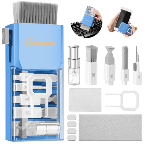 Keyboard Cleaning Kit, All-in-One Laptop & Computer Screen Cleaner, SkyBlue - color: SkyBlue