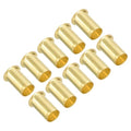 PATIKIL Brass Compression Insert for 3/8" Tube OD 10Pcs Insert Support - size: 3/8 Inch