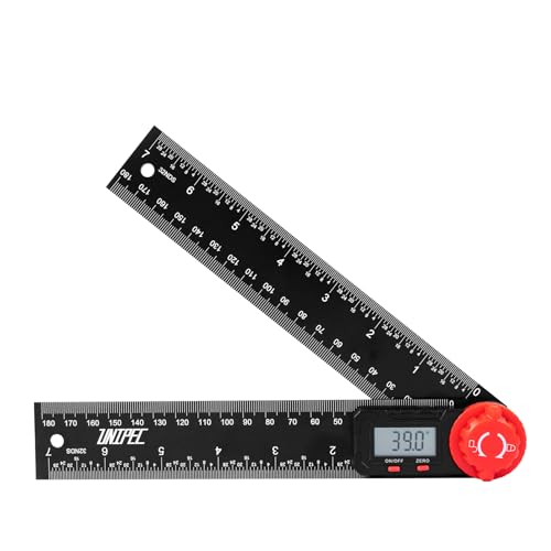 Digital Angle Finder Protractor, Angle Finder Ruler, 7inch 200mm, Angle Measuring Tool for Woodworking,Carpenter,Construction,DIY Measurement