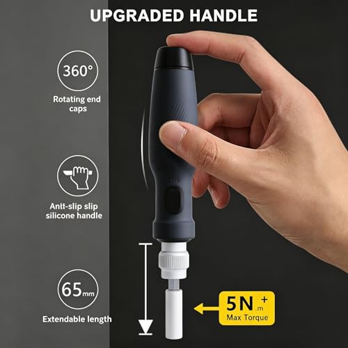 Succulent 132-in-1 Mini Precision Screwdriver Set, Color-Coded Manual Magnetic Tool Set, 132 Repair Accessories for iPhone, Mac, iPad, Tablets, Consoles, Glasses, DIY Electronics Repair,