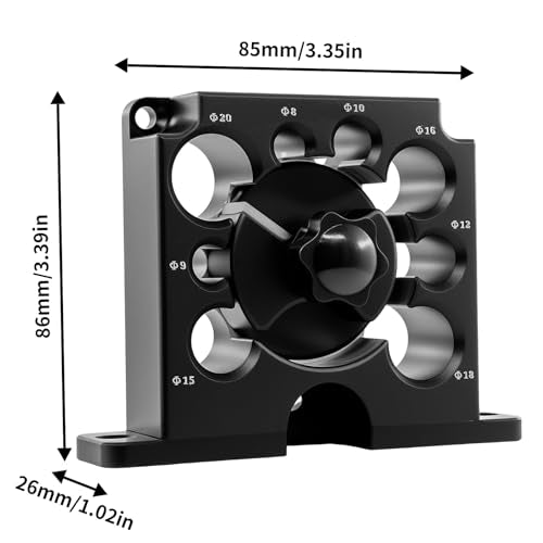Dowel Maker Jig Kit, 8-20mm Adjustable Carbide Insert Round Rod Cutter