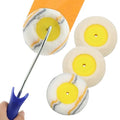 Corner Edger Paint Roller Kit Including 4 Pcs Drywall Corner Tool 4 Inch Paint Roller, Paints Edger Corner-Paint-Roller Tool for Home Office Wall Painting Decoration