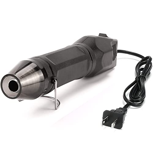 LDK Mini Heat Gun, 300W Hot Air Gun Dual Temperature 392℉ & 662℉ - color: Black