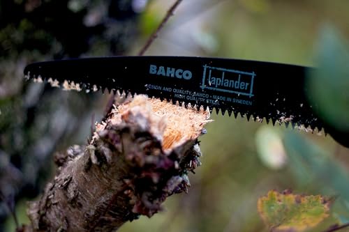Bahco BAH396LAP Laplander Folding Saw, 7-1/2" Blade, Ergo Grip, Green